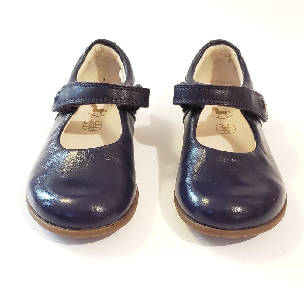 Clarks Toddler Girls First Shoes - Navy